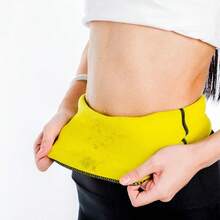 1pc, Summer And Autumn Waist Protection Women's Plastic Waist Belt, Black And Yellow Contrasting Plastic Waist Belt Waist Protection Accessories Abdominal Belt, Please Check The Size Of The Size When Purchasing. It Is Recommended To Order One Size Larger