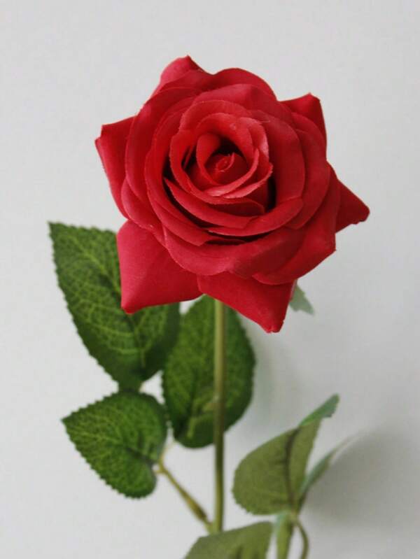 1 pieza/2 piezas/5 piezas Flores de rosa de terciopelo artificial, decoración navideña, decoración de mesa de comedor, decoración de habitación, decoración del hogar, decoración de baño, decoración de dormitorio, decoración de boda, decoración de oficina, decoración de la casa, decoración de aniversario, hermoso regalo