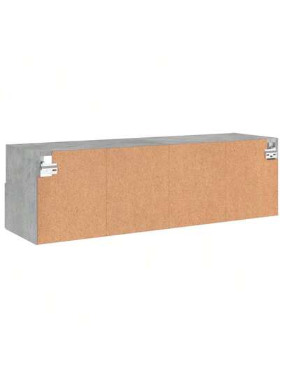 VidaXL TV Wand Unit 100x30x30 Cm, Finished Wood, Concrete Grijs view 9