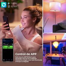 EDVELLA 9W RGB+CCT WiFi Smart LED Bulb, Suitable For Multiple Scenarios, Enjoy The Smart Lighting Experience - View 3