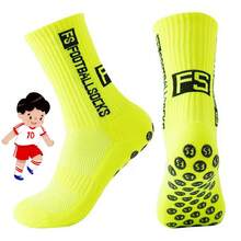 1/5 Pairs Kids Sports Socks, Football Socks, Non-Slip Socks, Knee-High Socks, Mid-Calf Socks, Compression Socks, Basketball Socks, Children