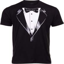 Tuxedo T-Shirt  Classic Party Humor Vintage Funny Tux  Joke Concert Festival Shirt For  Wo - 顏色7 - 查看 1