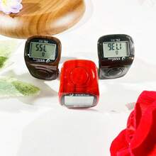 2pcs/Set Smart Finger Counter Bracelet - Luminous Lock Screen Counting Device - Multicolor - View 3