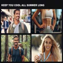 Wearable Clip Fan, Mini Portable Bladeless Fan For Shirt Collar & Waist, Silent USB Rechargeable Clip-On Fan With 3 Wind Speeds, Hands-Free Personal Cooling Fan For Outdoor, Travel, Hiking, Office