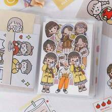 1pc Large Capacity Sticker Storage Organizer, Can Store Photos, Stickers, Cards, Bills, Invoices, 40 Capacity, File Organizer Album, Suitable For Classroom, Home, Office And Travel - Clear - View 8