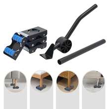 SENDERPICK Möbel Transportroller Set 4 Stück,Möbelheber mit Bremsen,Belastbarkeit(300kg) Belastbarkeit, Möbelroller Umzugsset mit Verlängerter Griff der Hebeleisen 120°WinkelHebebühne eine rutschfeste Unterlage