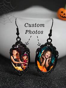 suteyi Customized Halloween Earrings, Personalized Halloween Earrings For Girls, Special Halloween Gift