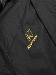 Keevoom Men's Waterproof Ski Jacket Winter Warm Snow Coat Windproof Mountain Raincoat Snowboarding Hooded Jackets For Mens - màu đen - Xem 9