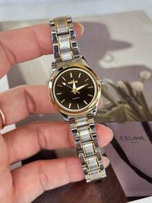 sottas New Women's Watch Korean Version , Fashionable, Simple, Atmospheric, Casual, Versatile, Waterproof Quartz Steel Strap Watch