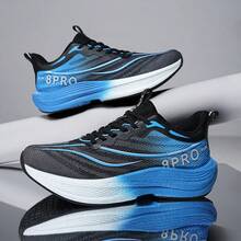 2025 New Men's Middle School PE Exam Non-Slip Training Running Shoes, Ultra-Light Shock Absorbing Carbon Plate Sports Sneakers - Black - View 17