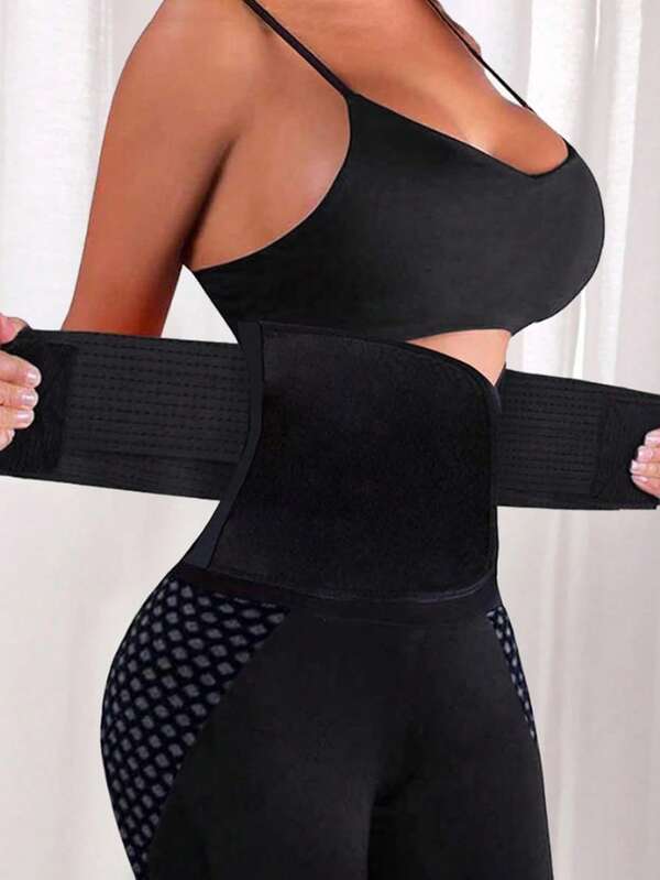 1 Stück Damen Sport Taillengurt, Formender Taillenformer für Yoga Fitness Laufen Übung Taillengurt geeignet für Workout Zuhause Sport und Spazierengehen