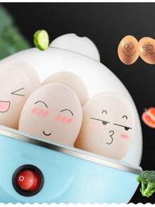 Electric Egg Cooker Steam Cooking Machine Egg Cooker 110V And 220V - White - View 2