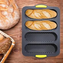 硅胶面包模具，不粘面包模具和耐热热狗面包模具，烘焙面包模具，自制面包模具，面包烘焙模具 - 彩色 - 查看 10