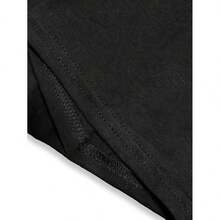 100% Cotton Gooning O'clock Funny Cat MemeBootleg Graphic T-Shirt - Black - View 3