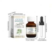 1pc Natural Cyperus Rotundus Essential Oil, Helps Reduce Body Hair Growth - Brown - View 5