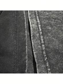 Men Shirts Vintage Darc Sport Wolves Graphic T-Shirt For Men& Women- Y2K Retro Washed Cotton Streetwear Tee With Bold Wolf Print, Loose Fit Crew Neck, All-Season Comfort, Machine Washable, Wolf T Shirt, Hiphop Apparel, Casual Wear, Casual Crewneck Men Clothes - 黑色 - 查看 4