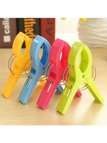 4/8 ace de rufe mari din plastic, cleme pentru prosoape, cleme pentru prosoape de plajă pentru scaune, ace de rufe din plastic, cleme pentru prosoape de plajă, cleme pentru suporturi de prosoape, ace de rufe rezistente - împiedică prosopul să sufle din vânt articolele esențiale pentru plajă