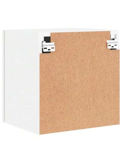 VidaXL TV Wand Unit 40.5x30x40 Cm, Finished Wood, Wit view 9