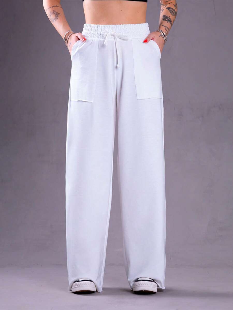 Kit 1 Sweatpants - White - View 1