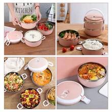 Insulated Lunch Box 2 3 4 Layer Stainl Steel Lunch Box Food Container  2025