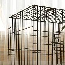 PawHut Dog Crate With Two Doors, Tray, Soft Cushion, For Extra Small Dogs - Black - View 9
