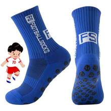 1/5 Pairs Kids Sports Socks, Football Socks, Non-Slip Socks, Knee-High Socks, Mid-Calf Socks, Compression Socks, Basketball Socks, Children