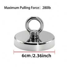 Ímã de terras raras de neodímio de grande porte e ímã de dragagem de alta resistência: revestimento de níquel-cobre-níquel, metal de alta precisão, placa magnética subaquática, fixador magnético forte e transportador industrial