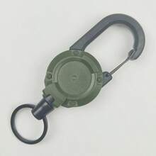 Retractable Wire Rope Multi-Function Keychain, Suitable For Outdoor Travel/Camping/Fishing With Various Small Items Needed, Can Be Hung On Travel Backpack, Not Easy To Lose, Casual, Cute, Elegant, Suitable For All Seasons, Street, Party, Made Of ABS Plastic School Car Accessories Goth Y2k