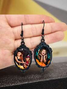 suteyi Customized Halloween Earrings, Personalized Halloween Earrings For Girls, Special Halloween Gift