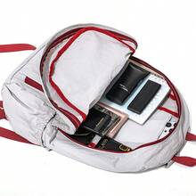 حقيبة ظهر خفيفة الوزن جديدة، حقيبة ظهر مقاومة للماء متعددة الاستخدامات، حقيبة ظهر كاجوال واسعة السعة بتصميم بسيط، حقيبة سفر خفيفة الوزن للخارج، حقيبة طالب عصرية