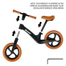 12 Inch Children Sport Bike - No Pedal Balance Bicycle For Kids 2 To 3 Years - Includes Padded Seat, Mini Grips & Flat-Free Tires - Mixed Colors | Youngsters's Balance Bike | Durable Nylon Frame - 粉色 - 查看 6