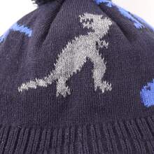 Winter Toddler Boys Hat Dinosaur Warm Scarf Set Pompom Baby Beanie Knitted Baby Hat Scarf Gloves Earflaps