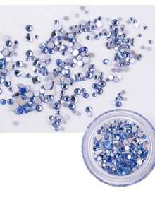 1Pc Novani Tooth Gems DIY Teeth Crystal Flat Back Glass Gemstone Multi Shaped Crystal Gem For Teeth Random Styles And Shapes