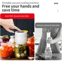 HYUNDAI Electric Vacuum Sealer Kit For Wide Mouth And Regular Mouth Mason Jars - Multicolor - View 4