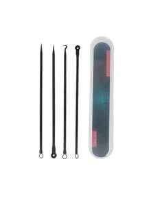 1pc Blackhead & Acne Removal Tool, Stainless Steel Blackhead Extractor Needle For Whitehead, Blackhead Comedone Extractor, Pimple Popper,Skincare,Room Decor,Home Decor,Bedroom Decor,Bathroom,Christmas Gifts,Bathroom Decor,Travel