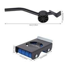 SENDERPICK Möbel Transportroller Set 4 Stück,Möbelheber mit Bremsen,Belastbarkeit(300kg) Belastbarkeit, Möbelroller Umzugsset mit Verlängerter Griff der Hebeleisen 120°WinkelHebebühne eine rutschfeste Unterlage