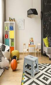 Utopia Home Folding Step Stool - (Pack Of 1) Foot Stool With 9 Inch Height - Holds Up To 300 Lbs - Lightweight Plastic Foldable Step Stool For Kitchen, Bathroom &Amp; Living Room (Blue) - ColorC - 查看 8