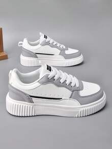 Kids' PU Leather Casual Shoes, Comfortable, Versatile, Durable, Minimalist Design