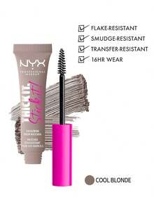 NYX Thick It Stick It Brow 睫毛膏 - Cool Blonde 02 COOL BLONDE 0.23 盎司/7 毫升 - 02 COOL BLONDE - 查看 2