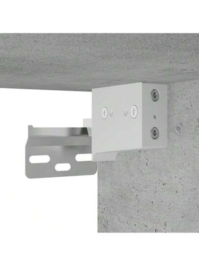 VidaXL TV Wand Unit 100x30x30 Cm, Finished Wood, Concrete Grijs view 11