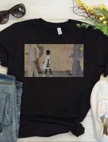 Ruby Bridges Shirt,  Month, Civil Rights Tee, Justice, Freedom TShirt, Civil Rights Lea - Black - View 1