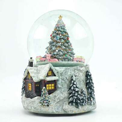 Christmas Celebration Gift Christmas Tree Crystal Ball Home Decoration Gifts For Friends Family