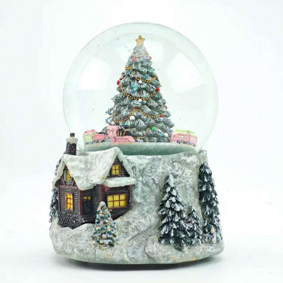 Christmas Celebration Gift Christmas Tree Crystal Ball Home Decoration Gifts For Friends Family Christmas Decorations Room Decor