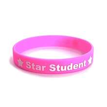 5pcs/Set Colorful Star Student Bracelets, Random Colors, Reward Bracelets For Outstanding Students, Back To School Supplies - Multicolor - View 7