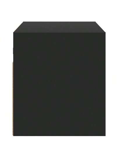 VidaXL TV Wand Unit LED Lighting 80x31x35 Cm Zwart view 7