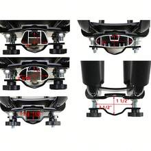 2 Pairs J Cross Bar Roof Rack Carriers For Canoes, Kayaks, And Boats - Top Mount For SUVs And Trucks - Default - View 8