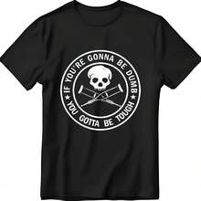 Jackass Logo Men's Grey Navy Black T-Shirt Size S To 5XL - màu đen - Xem 1