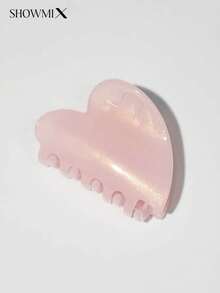 Neue farbenfrohe herzförmige Haarspange, hochwertige vielseitige Klemmspange, handgefertigt mit Diamanten besetzt, individuell bedruckbar mit Logo/Name, einfaches & niedliches Haaraccessoire für Frauen, geeignet als Geschenk für Mutter oder Freundin