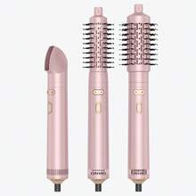 SeeCherish Rotating Hair Dryer Brush,3 In 1 Rotating Hot Air Brush With Detachable Brush(2" & 1.5"),3 Heats And 2 Speeds Rotating Hair Dryer Spinning For Curl,Straight - 美規A型插(110-127V) - 查看 10