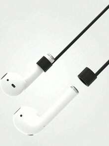 Cuerda perdida, Auriculares Deportivos Cordón, Conjunto de Cordón Antiperidida de Silicona para Auriculares Inalámbricos, Adecuado para Auriculares Inalámbricos, Cordones Deportivos, Anti-Caída, Cordón Universal para Auriculares